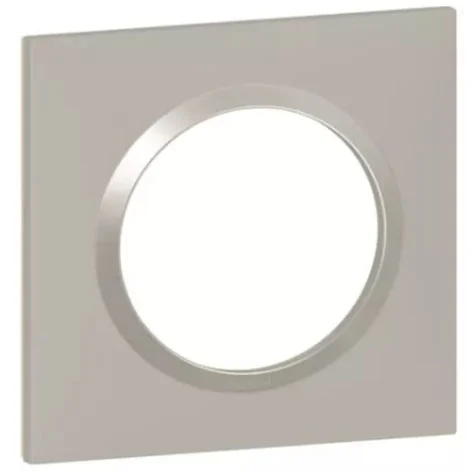 Plaque de finition carrée - 1 Poste - Plume - Dooxie - 600821 - Legrand