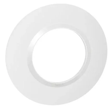 Plaque de finition ronde - 1 Poste - Blanc - Dooxie - 600980 - Legrand