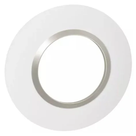 Plaque de finition ronde - 1 Poste - Plume - Dooxie - 600971 - Legrand