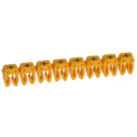 Système de repérage CAB 3 - pour filerie de 4 à 6 mm2 - Plus - Jaune - Boîte de 300 - 038292 - Legrand